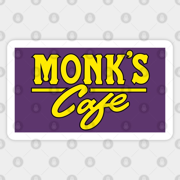 Monk's Cafe Sticker by MoustacheRoboto